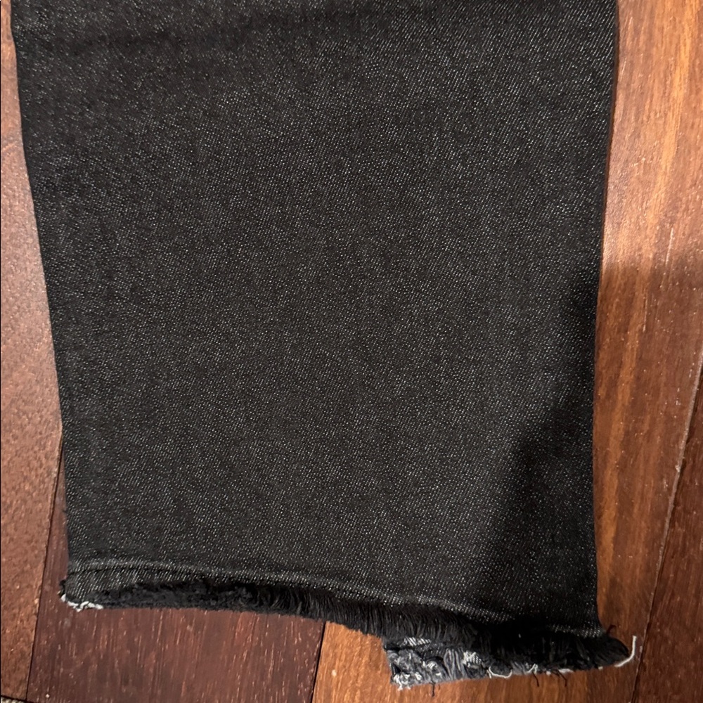 Democracy NWT Ab'solution High Waist Step Hem Ankle Jeans in gray and black - Picture 7 of 13